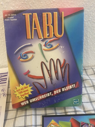 Tabu gesellschaftsspiel - tabu,