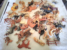 Alt Konvolut Tiere  Spielzeug   Wild und Haustiere 70 Stück  DDR