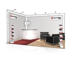 Messestand Traverse FD 22 - 4.000 x 3.000 mm