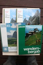 Walter Pause, 4 Bergbücher