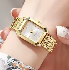 Damen Armband Uhr Gold