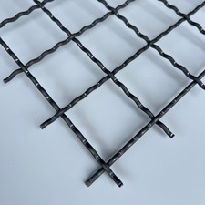 Stahl blank Wellengitter MW 50