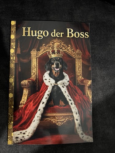 Notizbuch hugo der - notizbuch, boss“