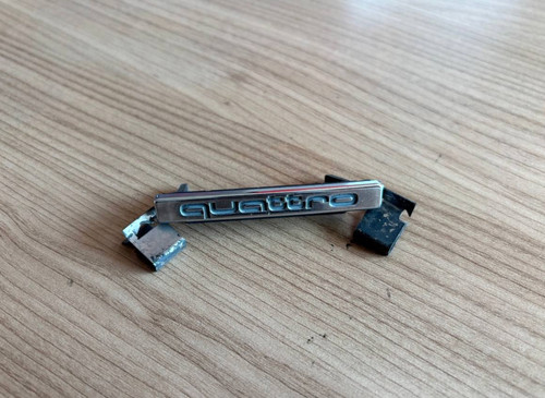 Quattro emblem audi - quattro, 4f
