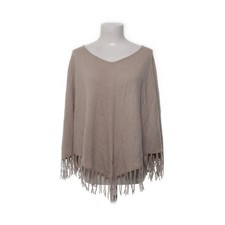 Poncho, Größe: L, Beige