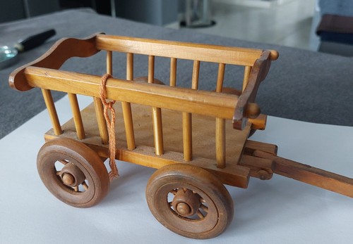 Leiterwagen aus holz wagen - holz,,