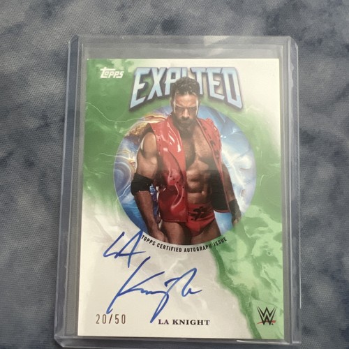 2025 topps exalted wwe - exalted, la