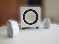 Teufel A 200/3 SW Motiv2 Stereo-Lautsprecher-Set der HiFi-Klasse für PC oder TV