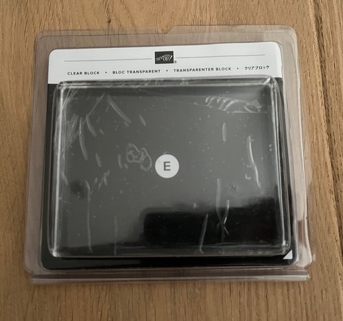 Stampin transparente block - stampin,