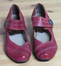 Double You Damen Mary Jane Pumps Ballerina mit klettverschluß 4 cm Absatz