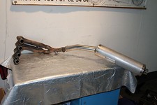 Yamaha YZF R6 RJ03 Auspuff + Krümmer Endtopf exhaust silencer muffler