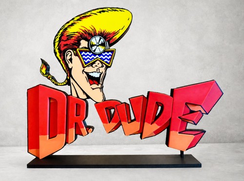 Dude and his excellent ray - dude,
