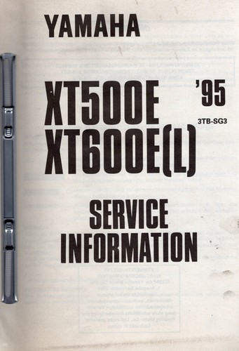 Yamaha 500e 600 - 500e, e