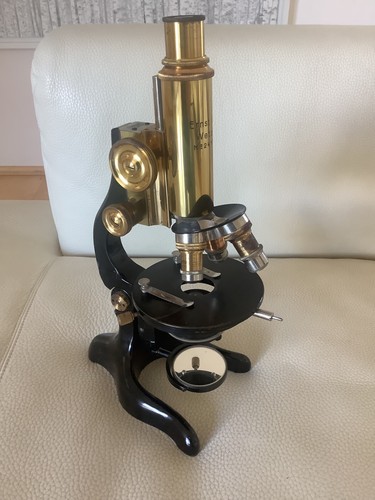Vintage mikroskop leitz - vintage:,