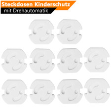 Steckdosen Kindersicherung Steckdosensicherung mit Drehmechanik Einsteckschutz
