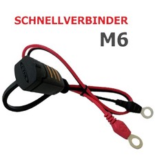 CTEK M6 Schnellkontakt Kabel 56260 für MXS5.0 MXS10 XC0.8 XS0.8 XS4003 MXS3.6