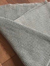 Marc O'Polo Nordic knit Wohndecke / Strickdecke aus Bio-Baumwolle moosgrün Top!