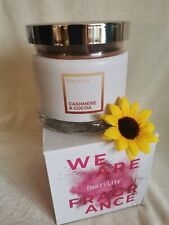 PartyLite 1 Dreidochtglas Cashmere & Cocoa  neu OVP RAR 