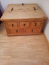 Massiver Truhentisch Mexico Landhausstil