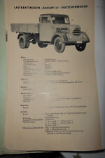 Getriebe Garant K30 /K32 Pritsche, Robur ,Oldtimer, original DDR 50er Jahre