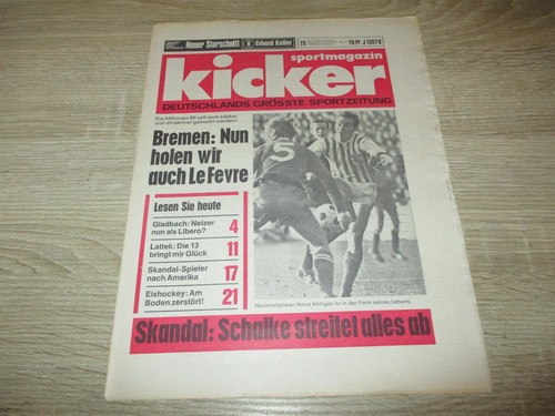 Kicker 1972 72 horst - 23/72,