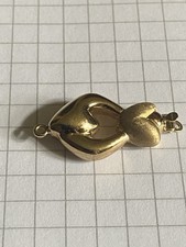 Ausgefallene Schließe für Perlenkette oder -armband, 585/000