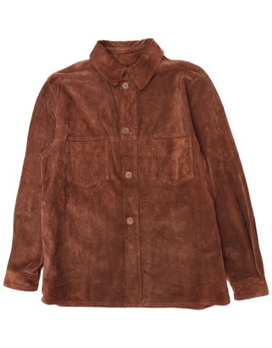 Vintage herren wildleder - herren, hemd