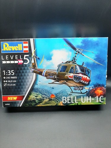 Revell bell huey gunship - revell,