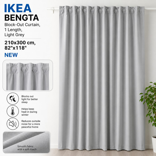 Ikea bengta block out - block-out, vorhang