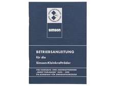 Betriebsanleitung Simson Ausgabe 1981 Simson S50, S51, S70, Schwalbe KR51, Star,