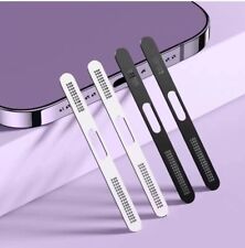 2x Staubschutz Silber Lautsprecher für iPhone Mini 11 12 13 14 15 16 Pro Max