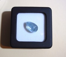 edelsteine24 Echter blauer Aquamarin Tropfen Cab. 18x11,9mm Madagaskar! A-196