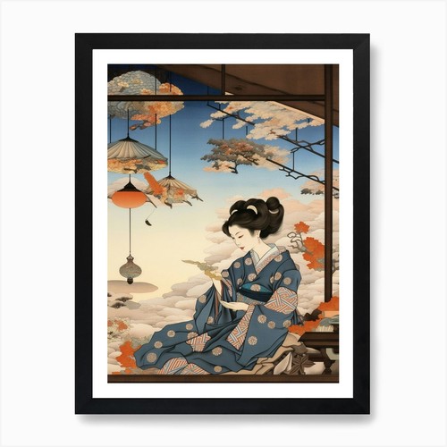 Ukiyo schönheit japanischer - ukiyo,
