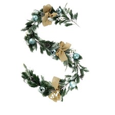 2 Meter Simulation Rattan Weihnachtsdeko für Theke und Esstisch