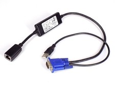 Dell 0UF366 KVM USB RJ45 Dongle SIP System Interface Pod Adapter Cable Kabel TOP
