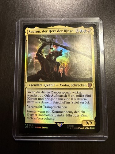 Mtg magic sauron der herr - mtg,