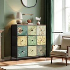 Kommode mit 9 Schubladen aus