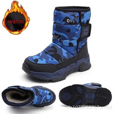 Kinder Schnee Stiefel Wasserdicht Warm wasserscheu breites Obermaterial