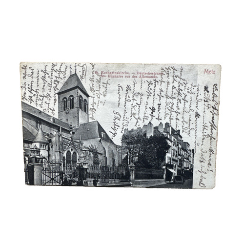Postkarte metz st - metz,