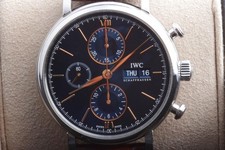 IWC Portofino Chronograph IW391036 Full-Set v. 2024 42mm Stahl *