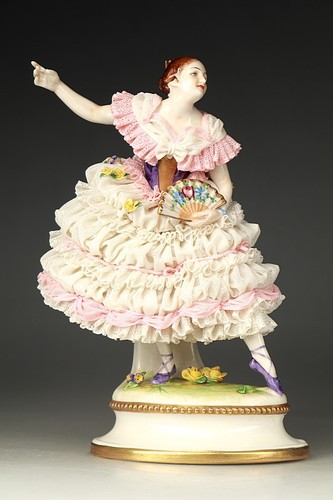 Große porzellan figur - große,