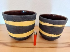 2 x Fat Lava Stil Keramik