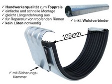 Zink Rinnenverbinder für