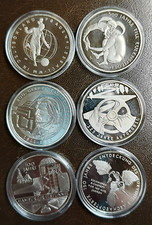 10 Euro Münzen 2011, 5X10