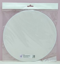 1 Stück Seidenfensterbild  Rund ø 30 cm, Seide Pongé 8  IDEEN IN STOFF