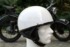 Oldtimer Helm in Weiß Gr M