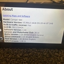 Garmin Camper 660 GPS