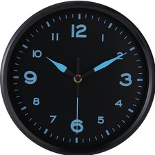 Wanduhr Schwarz Modern Silent