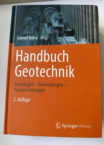 Handbuch geotechnik 2 - handbuch, –
