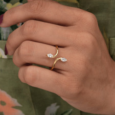 14k Solide Gelb Gold 0.33